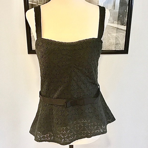 3/$12 Aerie adorable lace tank top - Picture 3 of 3